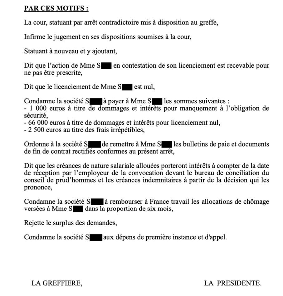 Décision de justice 3